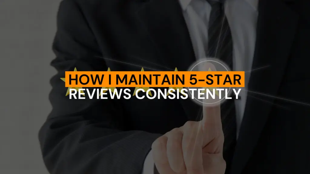 How I Maintain Airbnb 5-Star Reviews Consistently